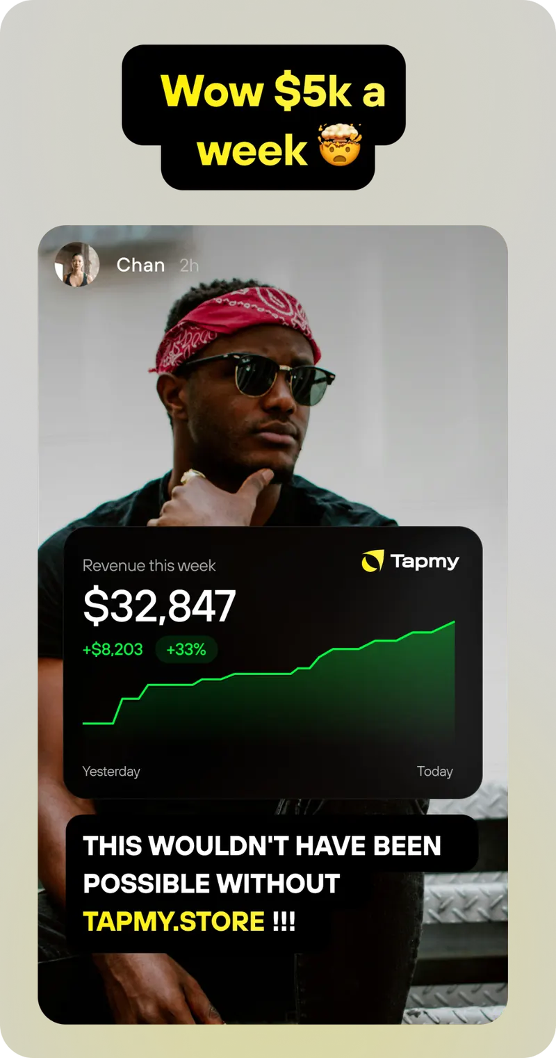 Wow $5k a week — Chan